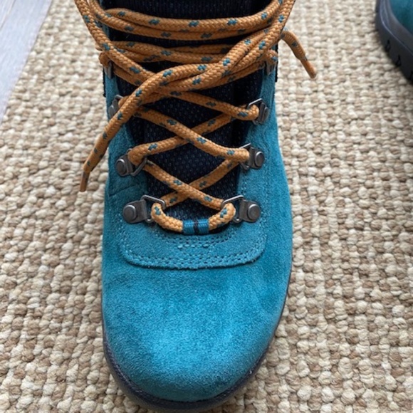 Columbia Newton Ridge Plus US 6 Waterproof Amped hiking shoes teal green - Picture 6 of 16